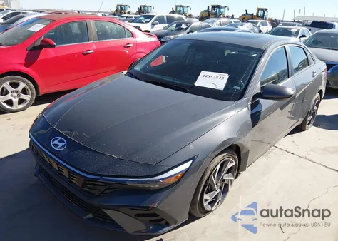 2025 Hyundai Elantra Sel Convenience from USA, damaged, VIN KMHLS4DG3SU034544